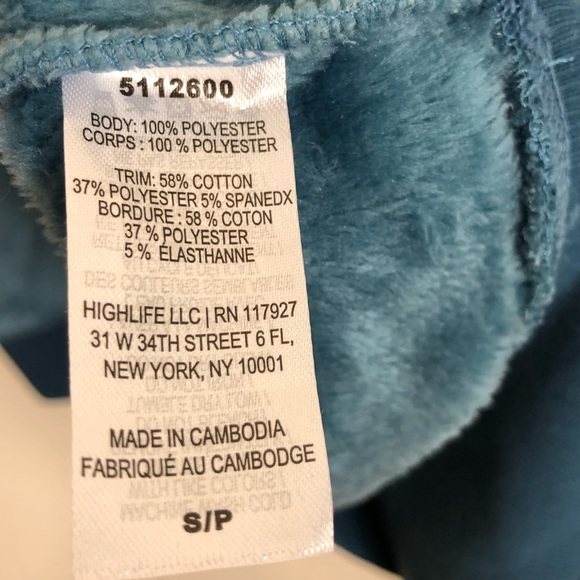 NWT Gaiam Lux Faux-Fur Pullover Sz S - Picture 9 of 9